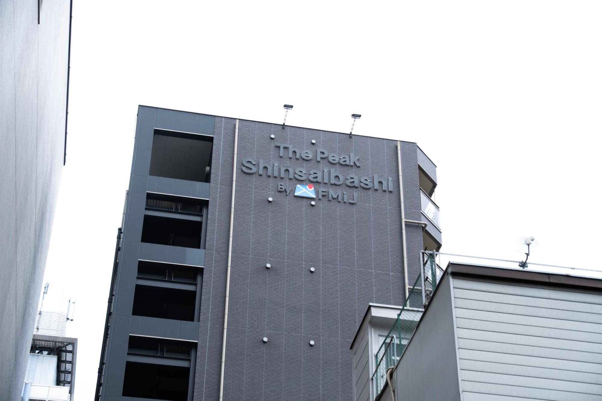 Ferienwohnung The Peak Shinsaibashi Ōsaka Exterior foto